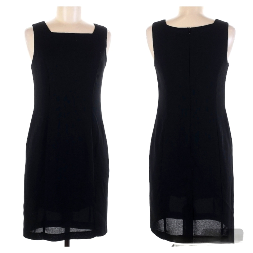 Randi May Black Velvet Bodycon Dress - Size 6